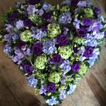 Purple & Lilac Heart Tribute
