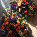 Vibrant Mixed Funeral Sprays from £70